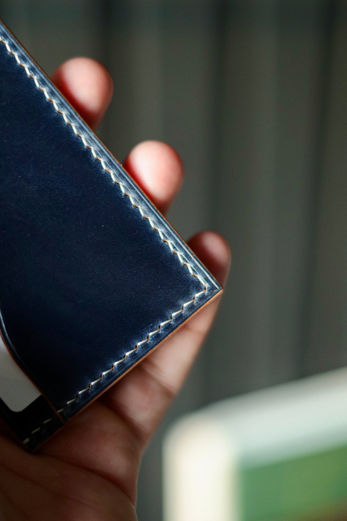 Card holder - Shell Cordovan