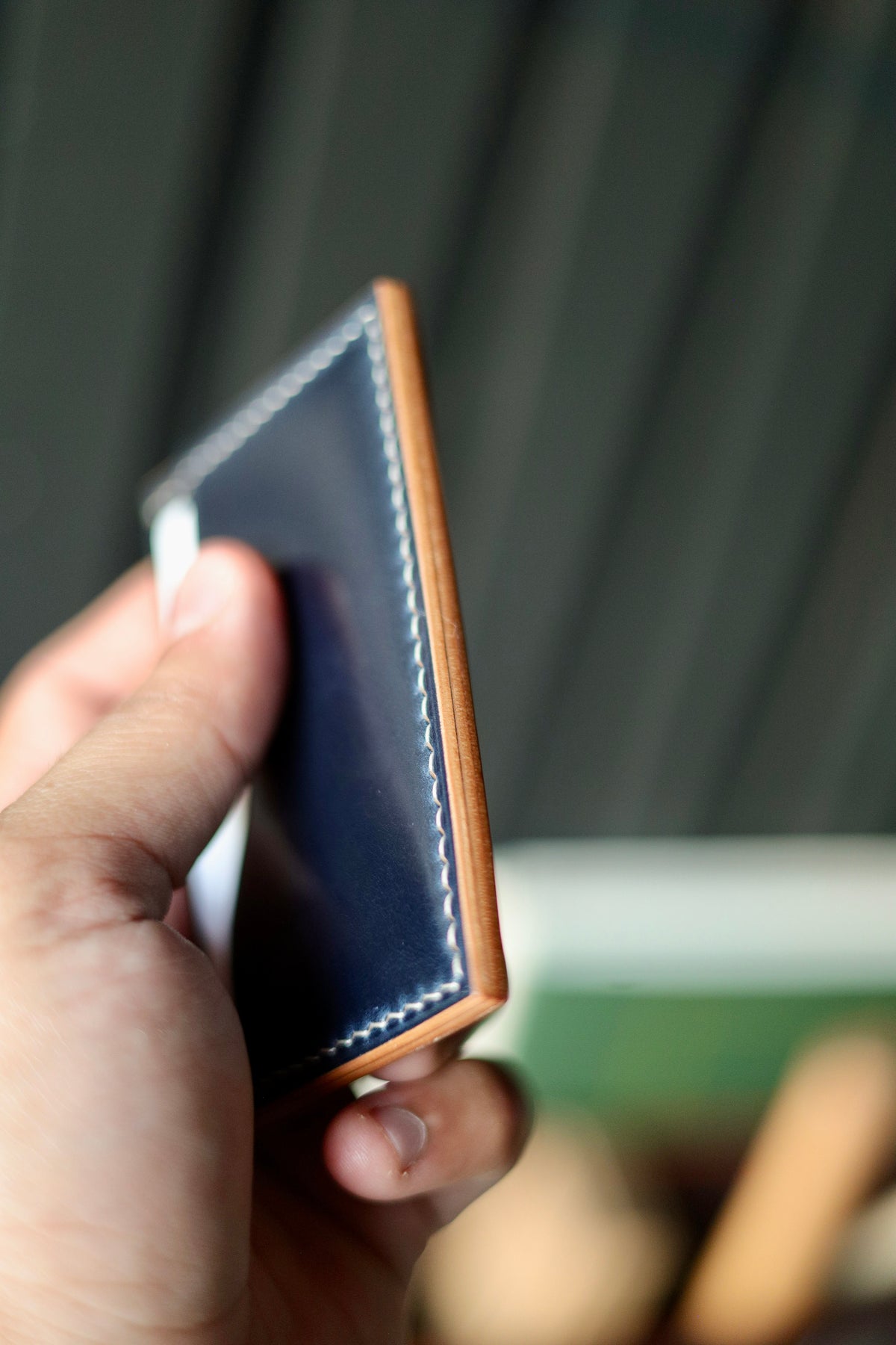 Card holder - Shell Cordovan